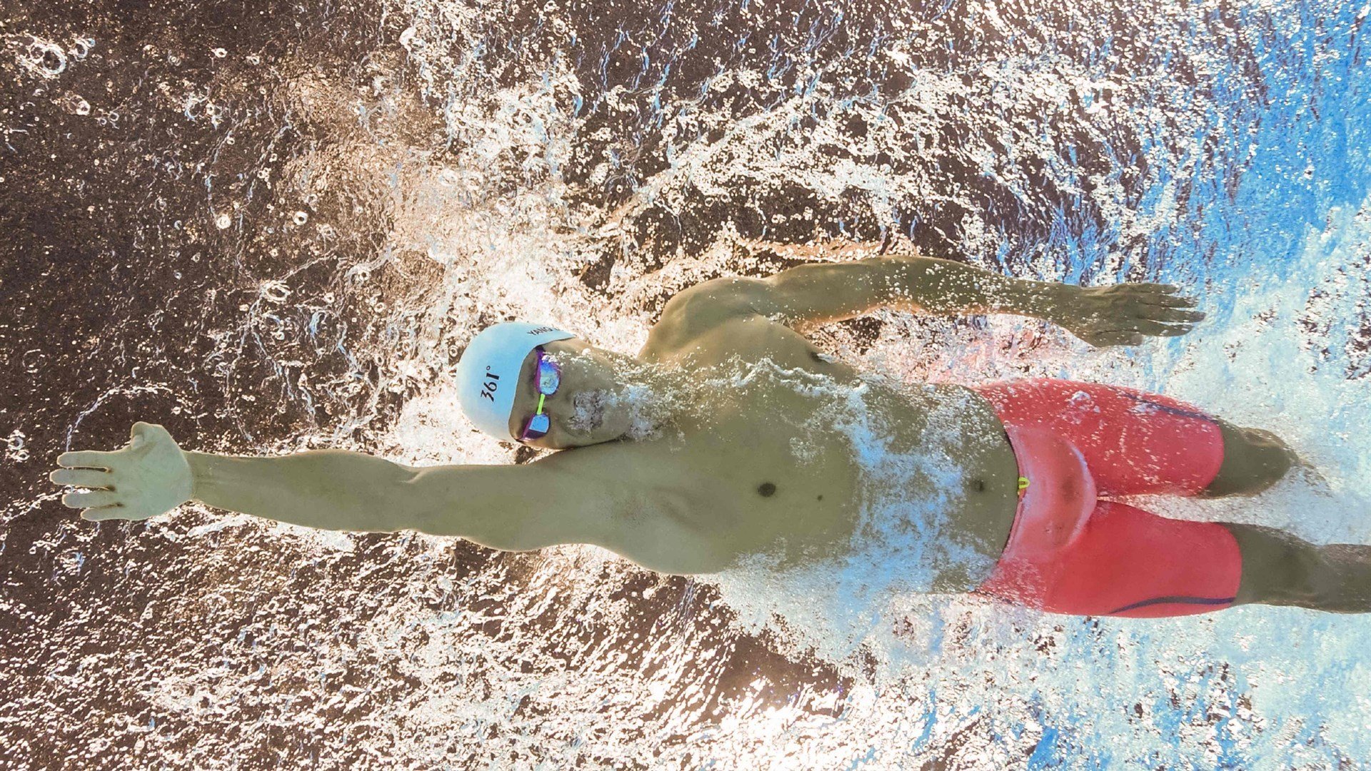 自由泳短程摩纳哥速度惊人，200自由泳视频